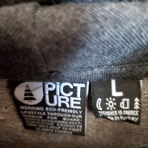 Picture Organic Hoodie size Large - Picture 2 of 4